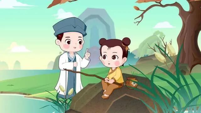 胡令能《小儿垂钓》古诗的意思全解第1张-揣书百科